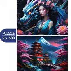 Puzzle 2 Puzzles - Japan Spirit - Asia Collection