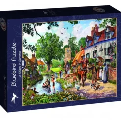 Puzzle A Village in Summer