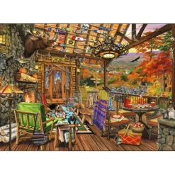 Puzzle Adirondack Porch