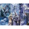 Puzzle Anne Stokes - Winter Fantasy