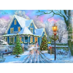 Puzzle Christmas at Home