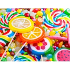 Puzzle Colorful Lollipops