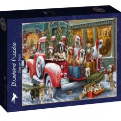 Puzzle Dogs on Truck