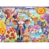 Puzzle Elephants in the Garden