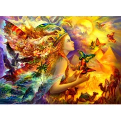 Puzzle Fantastic Colourful World