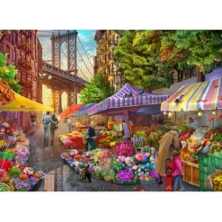 Puzzle Flower Market Brooklyn
