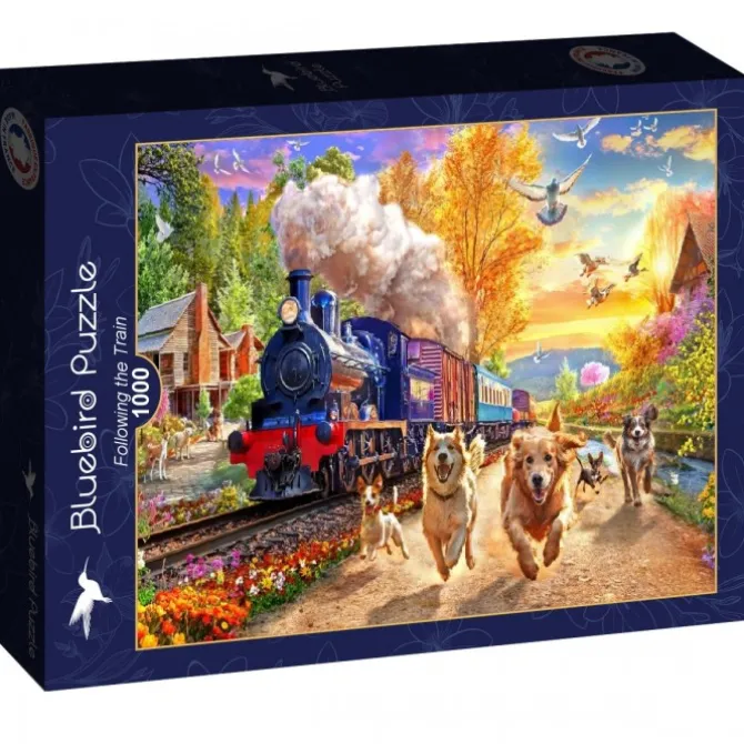 Puzzle Following the Train