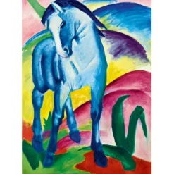 Puzzle Franz Marc - Blue Horse I, 1911