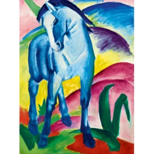 Puzzle Franz Marc - Blue Horse I, 1911