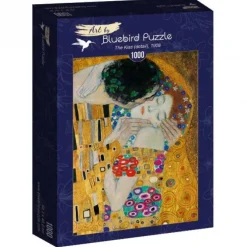 Puzzle Gustave Klimt - The Kiss (detail), 1908