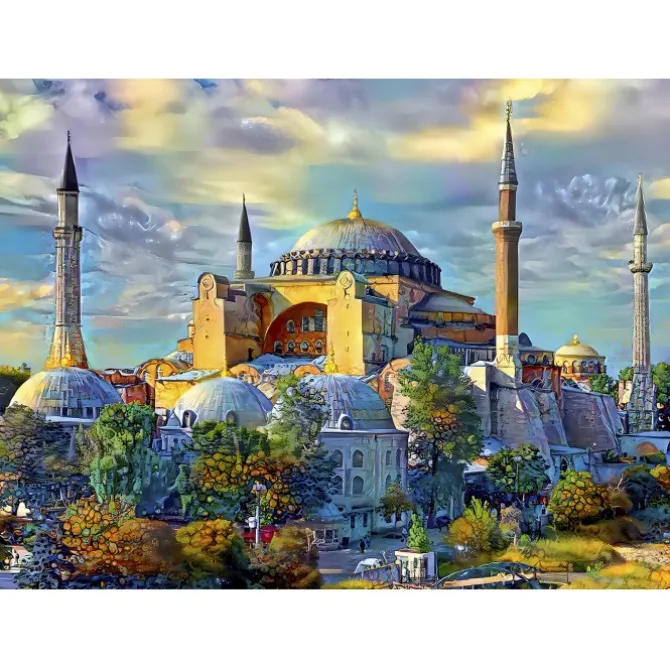 Puzzle Hagia Sophia, Istanbul, Turkey