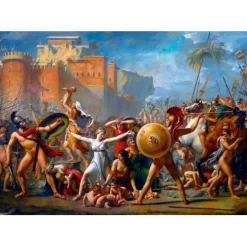 Puzzle Jacques-Louis David - The Intervention of the Sabine Women, 1799