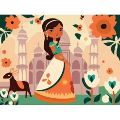 Puzzle La Princesse Indienne