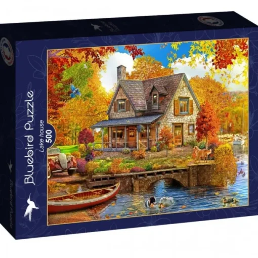 Puzzle Lake house