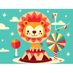 Puzzle Le Lionceau Fait son Cirque