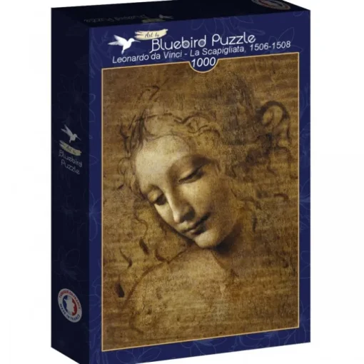 Puzzle Leonardo da Vinci - La Scapigliata, 1506-1508