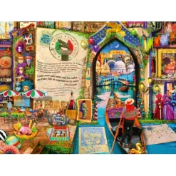 Puzzle Life is an Open Book Venice