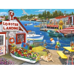 Puzzle Lobster Landing
