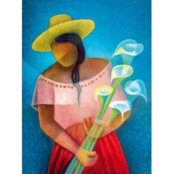 Puzzle Louis Toffoli - La Femme aux Arums, 1985