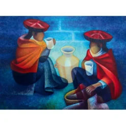 Puzzle Louis Toffoli - Les Marchandes (Pérou), 1975