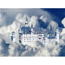 Puzzle Neuschwanstein Castle in Clouds