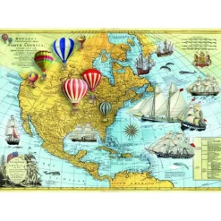 Puzzle North America