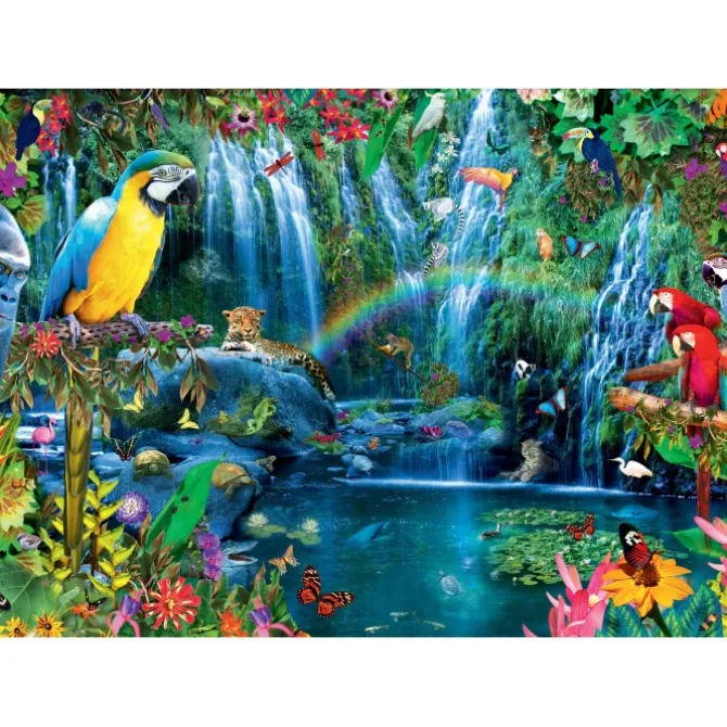 Puzzle Parrot Tropics