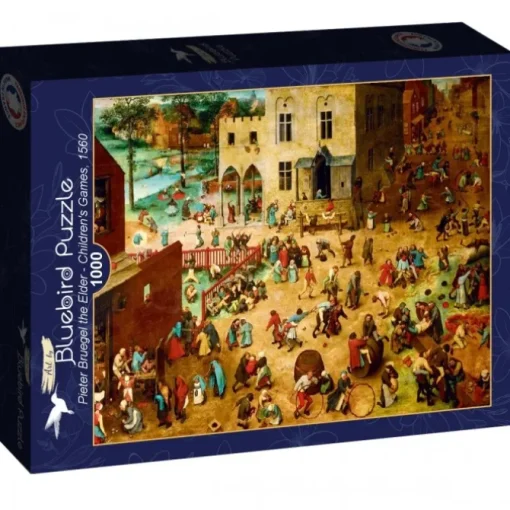 Puzzle Pieter Bruegel the Elder - Children's Games, 1560