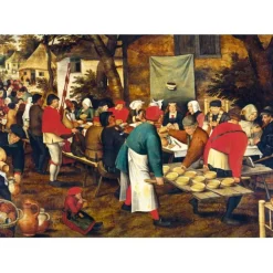 Puzzle Pieter Brueghel the Younger - Peasant Wedding Feast