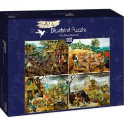 Puzzle Pieter Brueghel the Younger - The Four Seasons