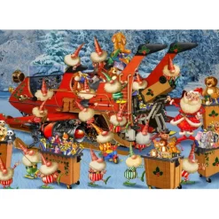 Puzzle Ready for Christmas Delivery Season