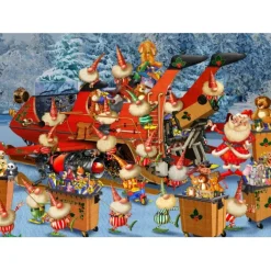 Puzzle Ready for Christmas Delivery Season