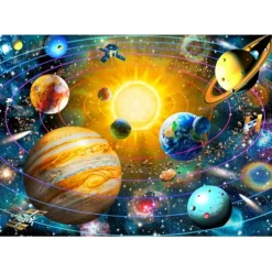 Puzzle Ringed Solar System