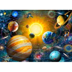 Puzzle Ringed Solar System