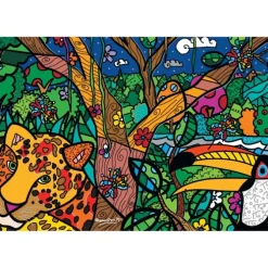 Puzzle Romero Britto - Amazon