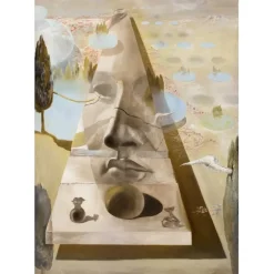 Puzzle Salvador Dalí - Apparition of the Visage of Aphrodite of Cnidos in a Landscape, c. 1981