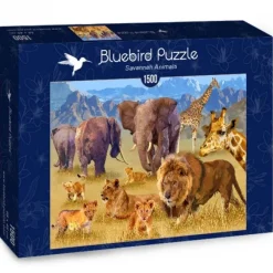 Puzzle Savannah Animals