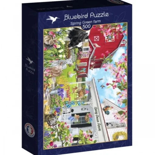 Puzzle Spring Green farm
