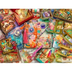 Puzzle The Junk Journaler's Desk