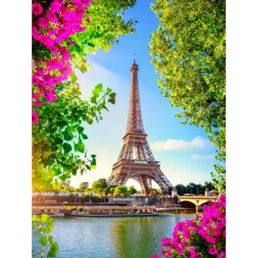 Puzzle Tour Eiffel au Printemps