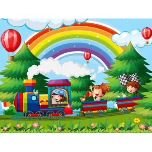 Puzzle Train en Folie