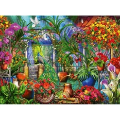 Puzzle Tropical Green House