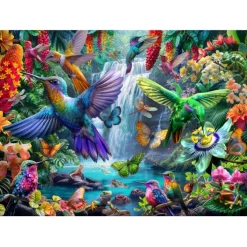 Puzzle Tropical Hummingbirds