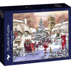 Puzzle Village and Santa