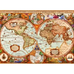 Puzzle Vintage Map