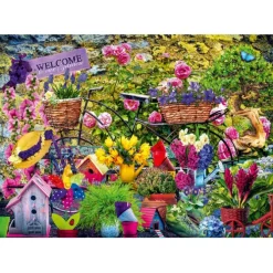 Puzzle Welcome to Our Garden