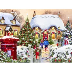 Puzzle Winter Cottage