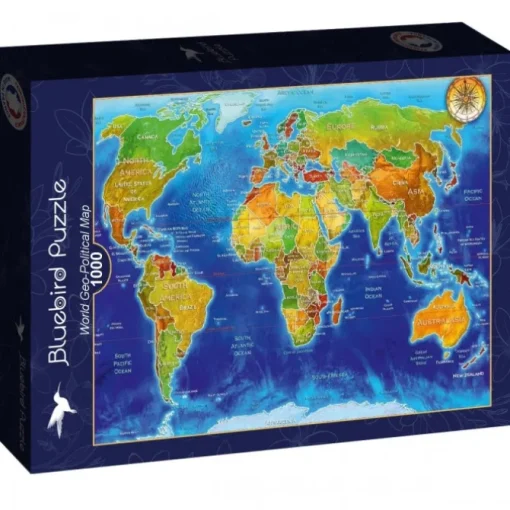 Puzzle World Geo-Political Map